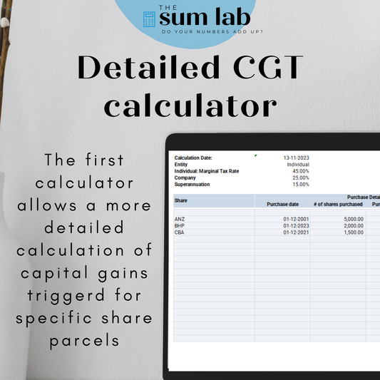 Capital Gains Tax Calculator